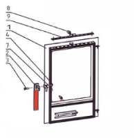 Oranier Nordik poigne de porte B