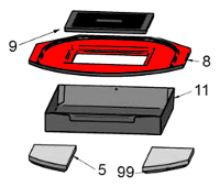 Oranier Polar NEO 8 RLU support de grille